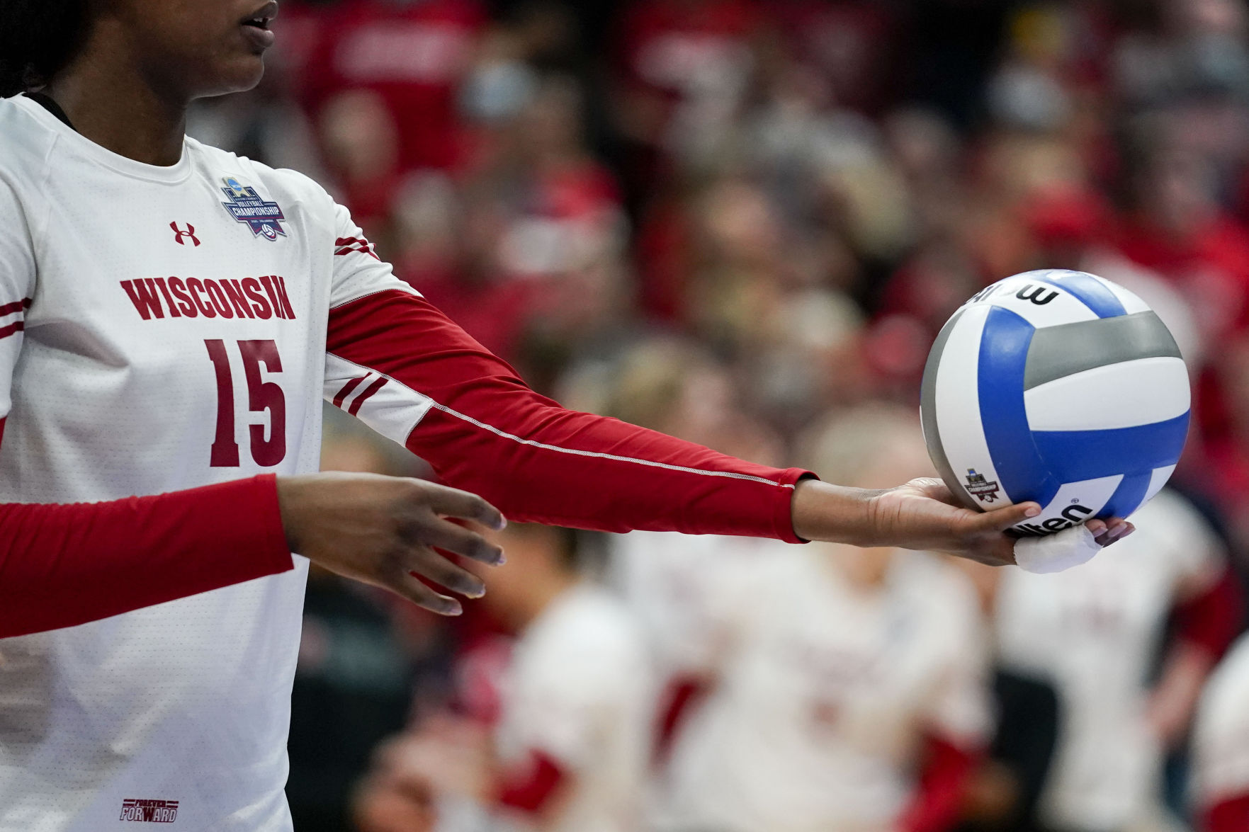 NCAA Wisconsin Nebraska Volleyball